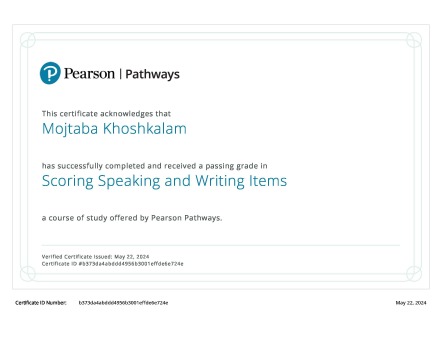 PTE Instructor Certificate