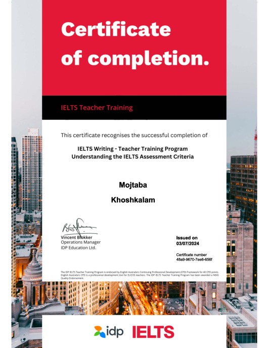 IELTS Writing Teacher Training Program